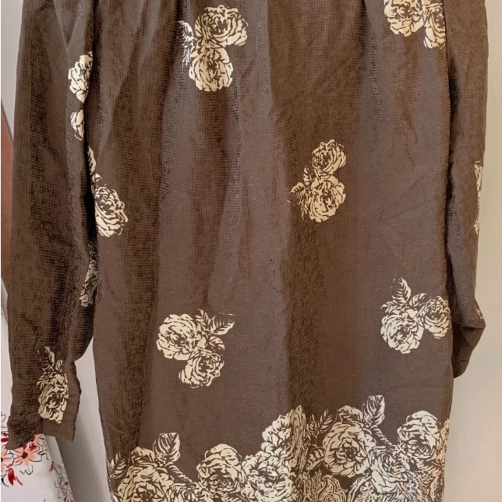 Vintage Silk dress. Lined.  Size 6